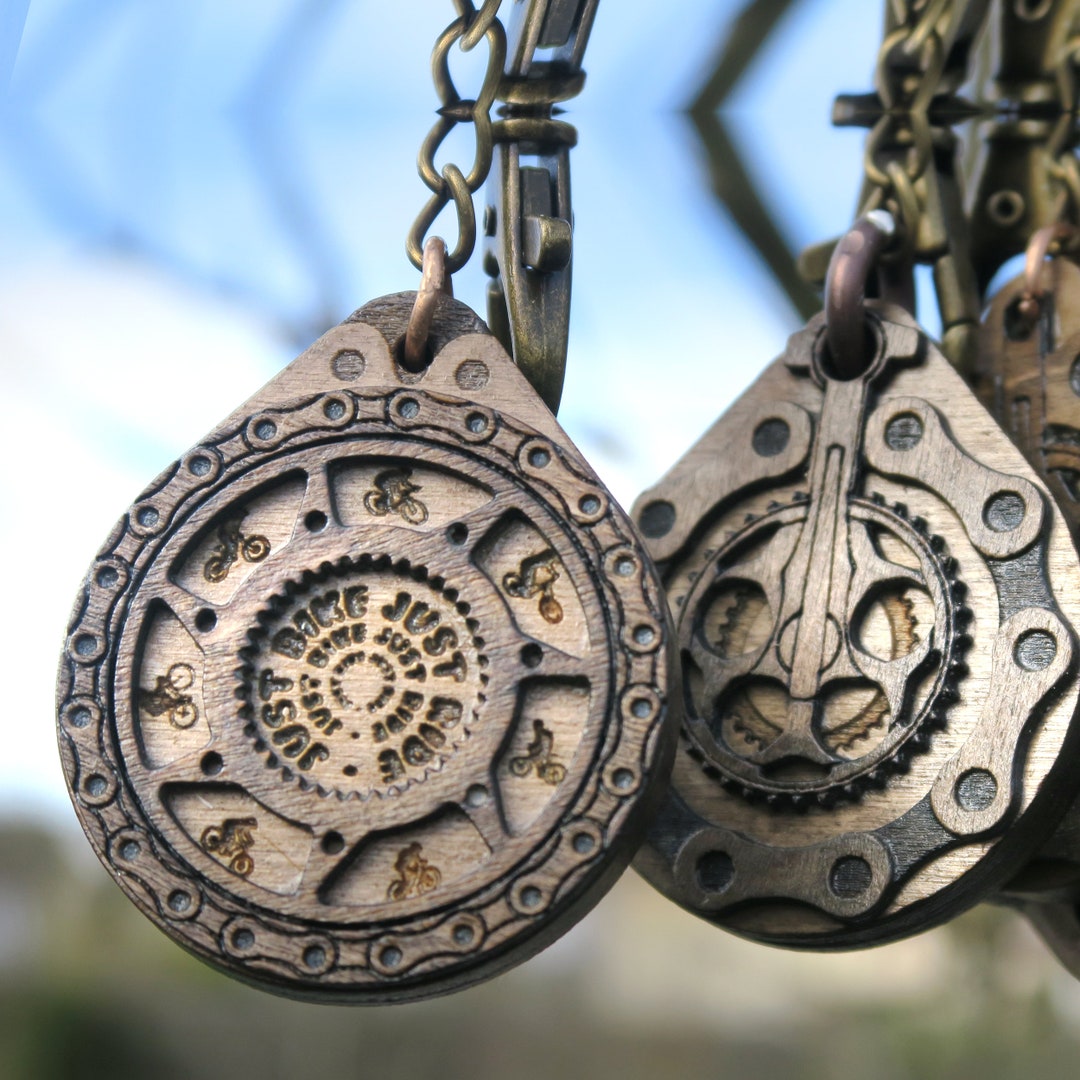 Bicycle Keyring. Bike Keychain for Cyclists - Etsy