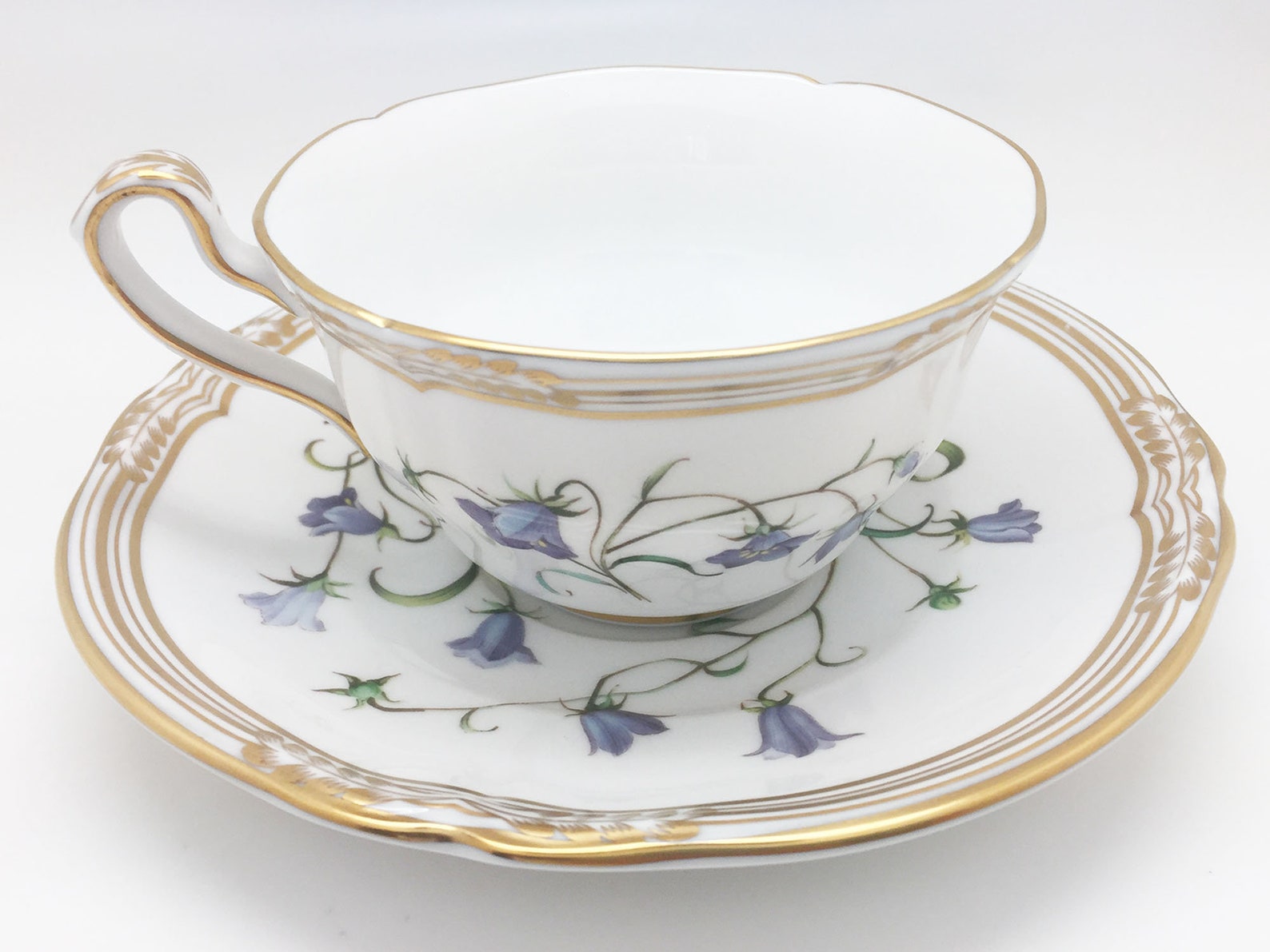 Spode campanula Teacup and Saucer Etsy