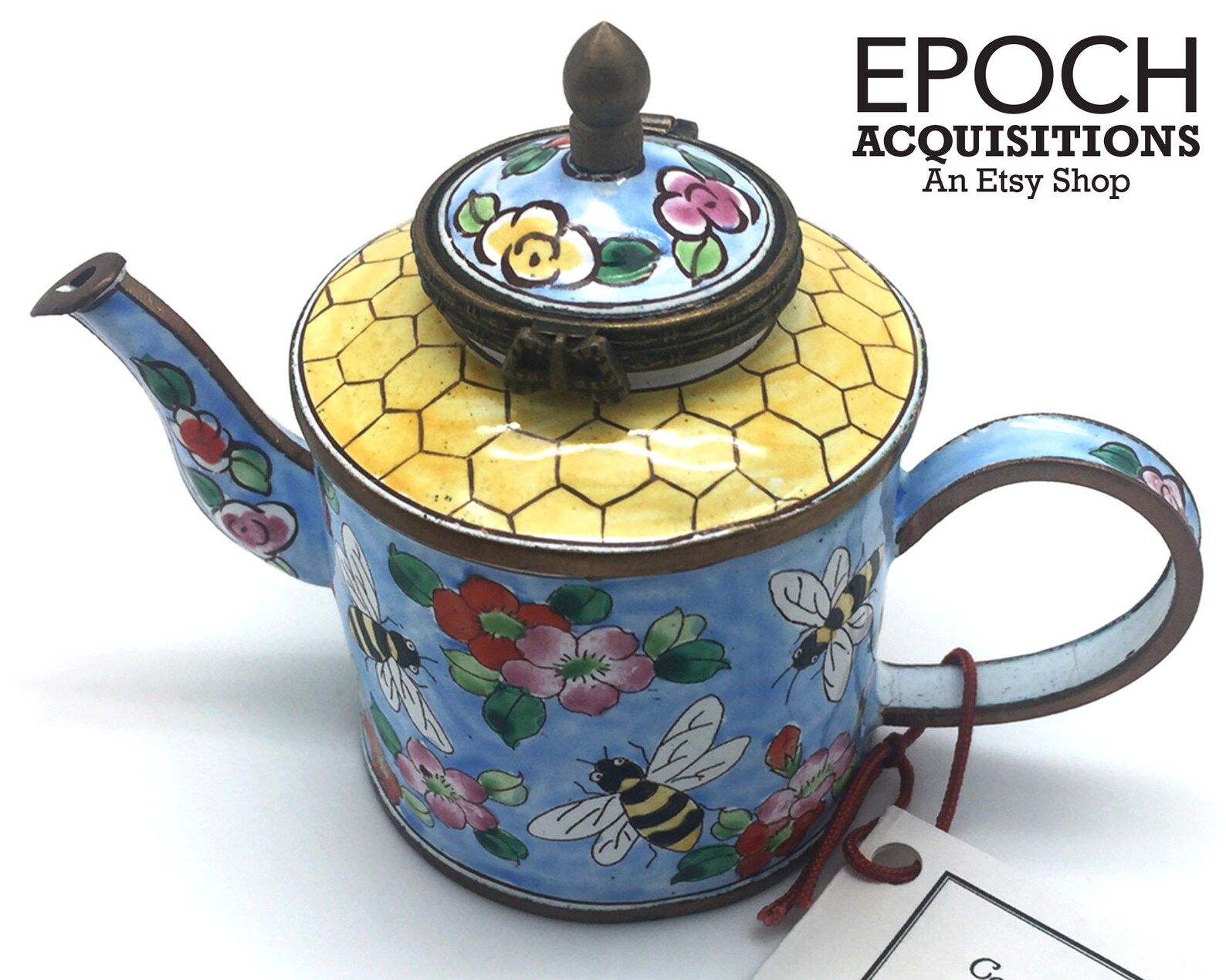 Kelvin Chen Miniature Honeybees Teapot Etsy
