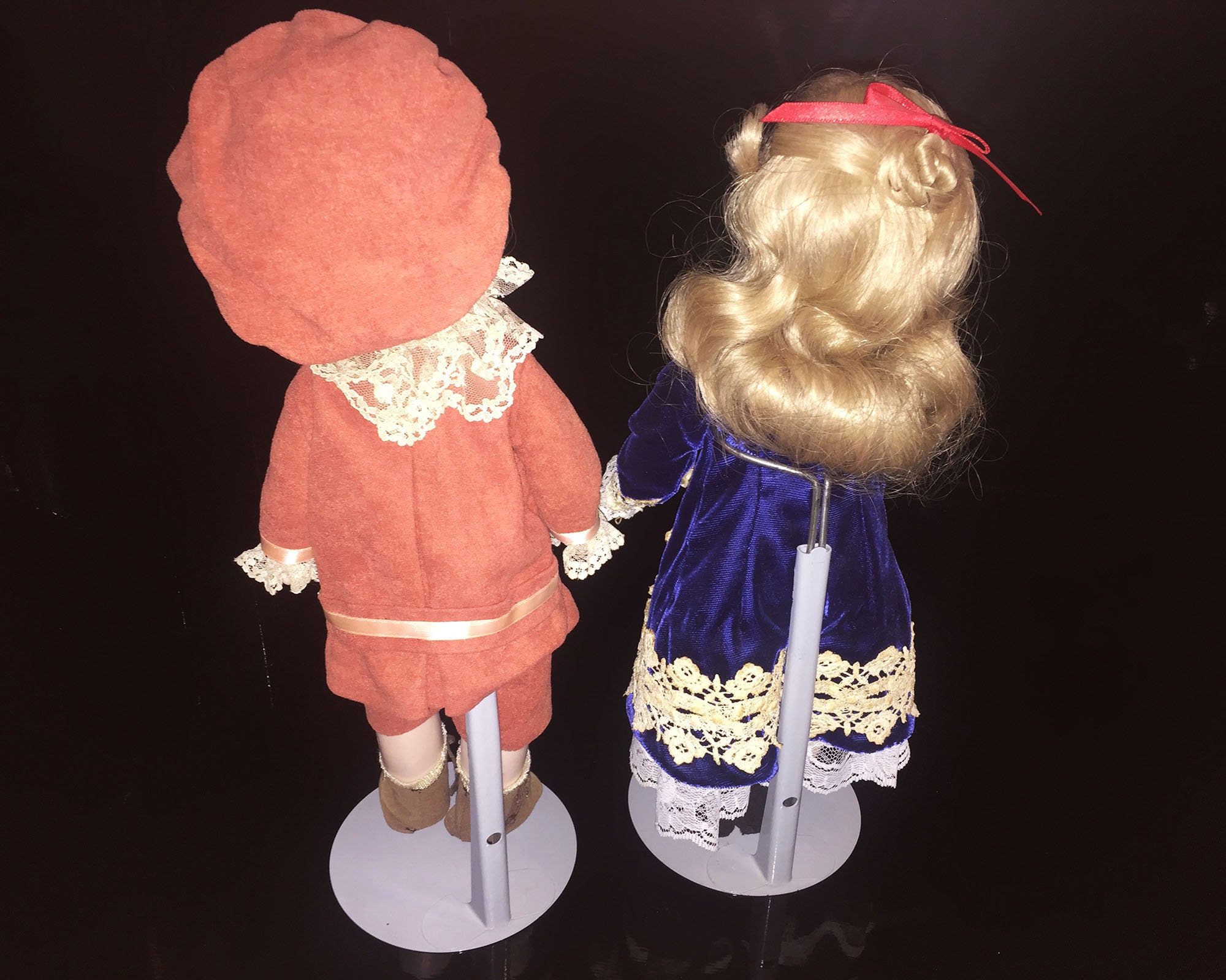 Vintage 1981 Jan Doehring of New Orleans Renoir Girl and Paris Boy