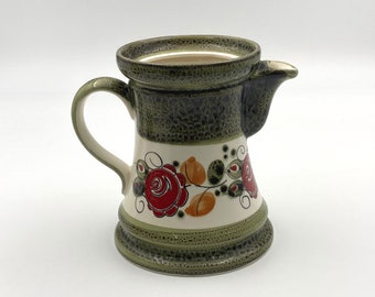 Mid Century Schramberg Tirol German Folk Art Water Carafe