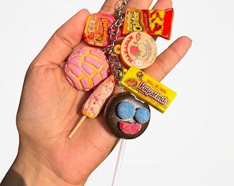 Mexi Candy & Snacks 7-Piece Keychain / Bag Charm