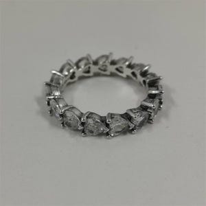 pandora Row of Hearts Eternity Ring