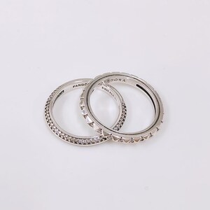 Pandora 925 Sterling Silver ME Series Pin Ring
