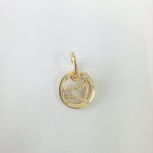 PANDORA SPARKLING Capricom ZODIAC Star Sign Charm Pendant