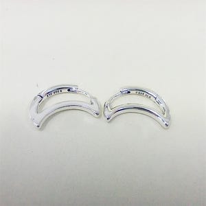 Pandora Moon Hoop Earrings Silver ale s925