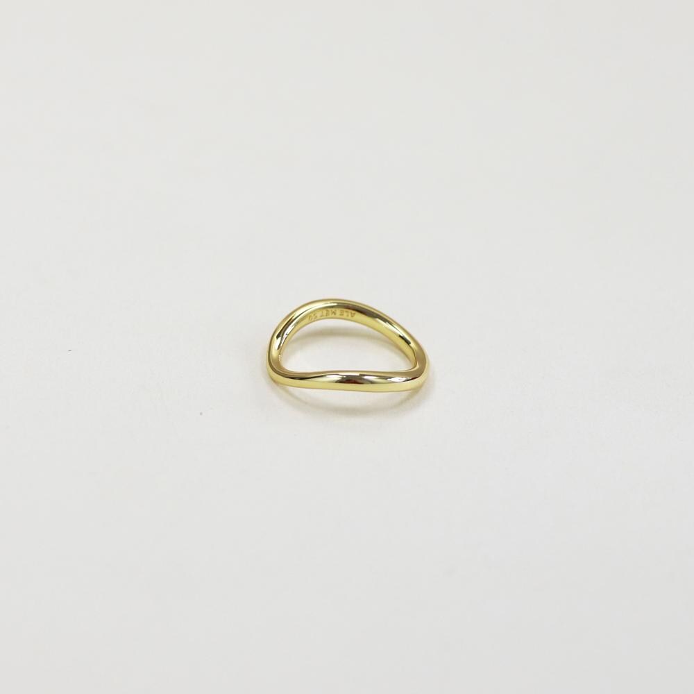 PANDORA ESSENCE Gold Organically Shaped Band Ring