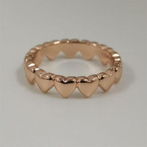 Pandora Row of Hearts Ring