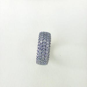 NEW Pandora Timeless Pavé Triple-row Ring Gift Bag