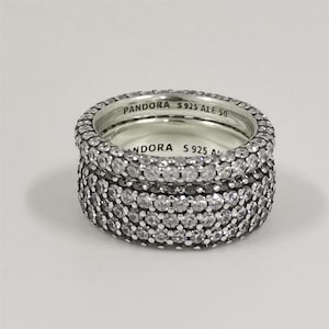 Pandora Timeless Pavé Ring Set