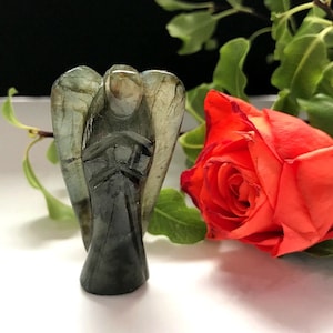 Medium 5 cm Labradorite Guardian Angel Spirit Protection & Healing