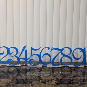 Event Table Numbers - Svg Laser-Ready Cut File - INSTANT DOWNLOAD