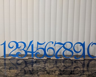 Event Table Numbers - Svg Laser-Ready Cut File - INSTANT DOWNLOAD