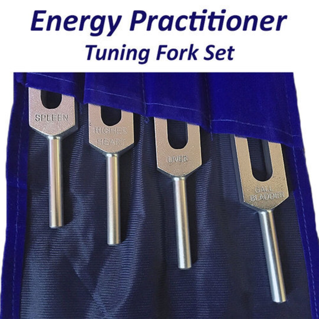 Energy Practitioner Professional Tuning Fork Set see Youtube Video Demo