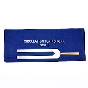 Circulation Tuning Fork (586 Hz) (see YouTube video demo in description)