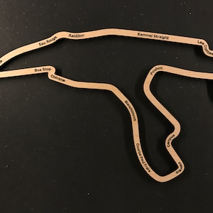 Spa Francorchamps Race Circuit Timber Sculpture
