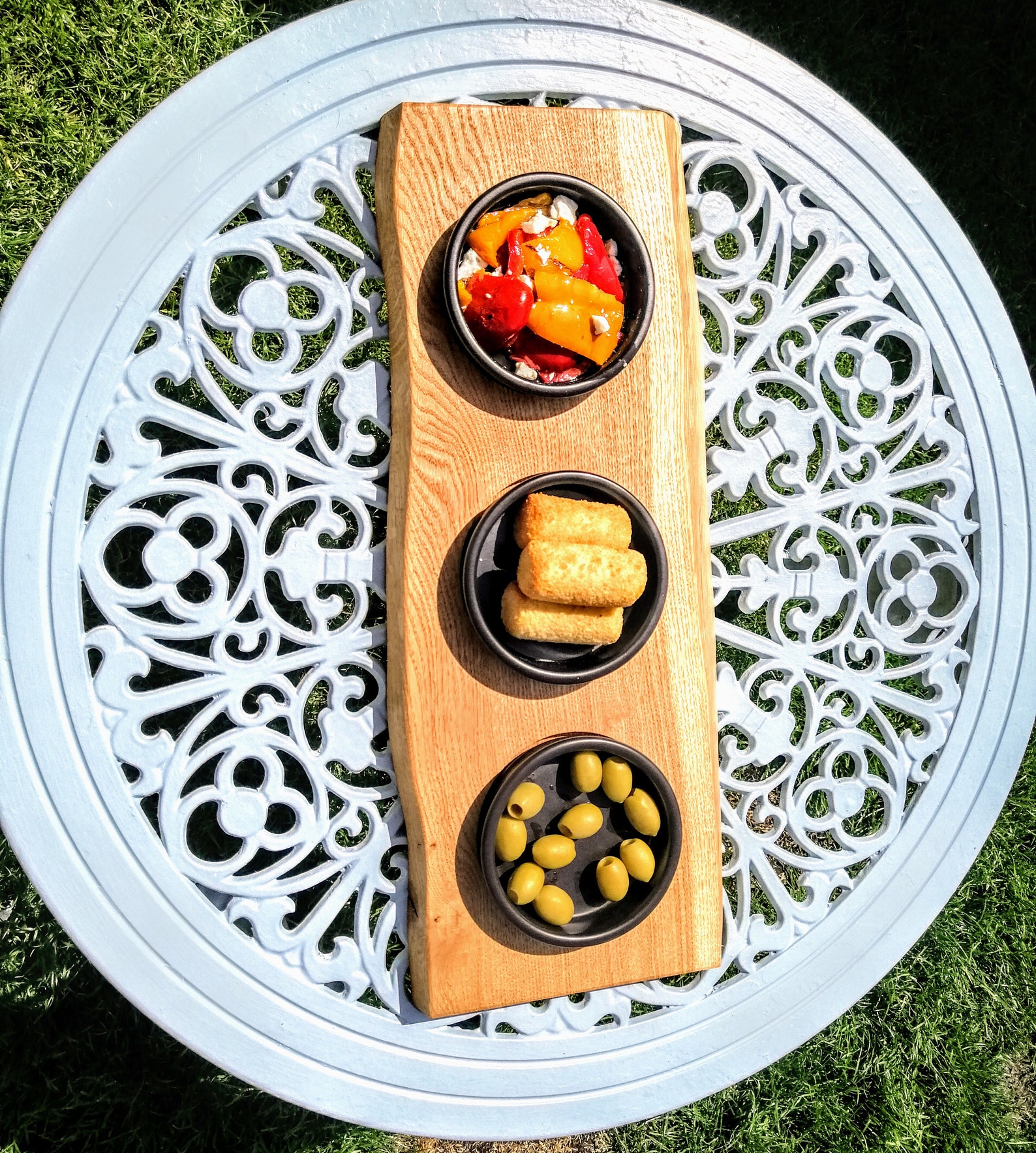 Tapas board with dishes | Etsy