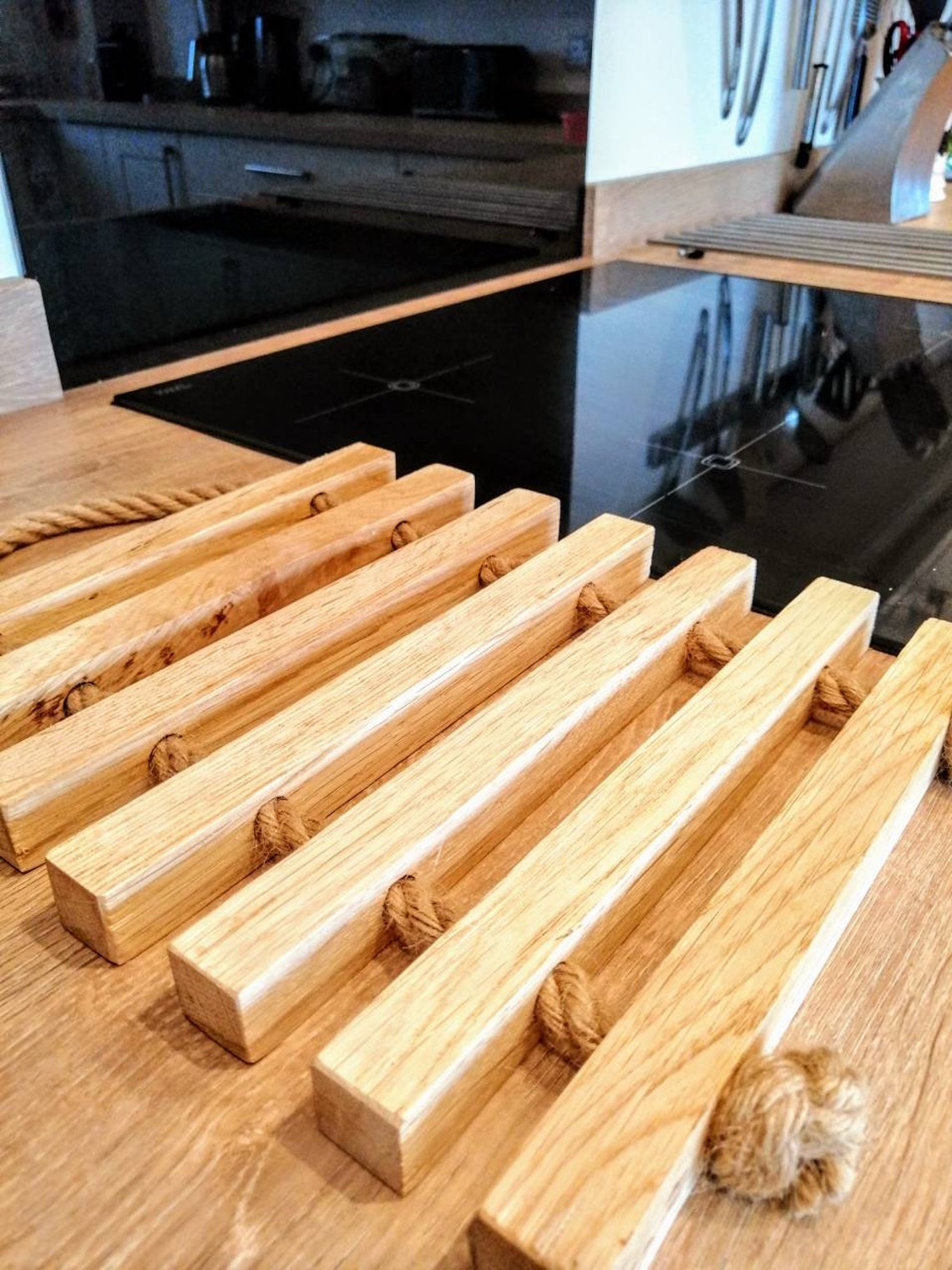 Oak teapot / coffee pot Trivet Etsy