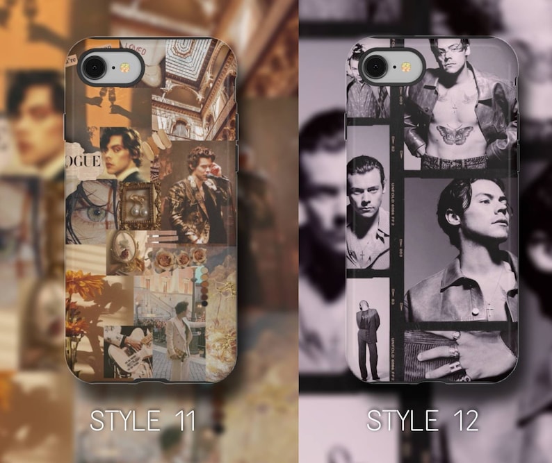 Harold Hazza Pictures Case for iPhone 11 12 Pro Max iPhone 7 8 Samsung Galaxy Harry Styles Aesthetic Phone Case One direction Gift Idea