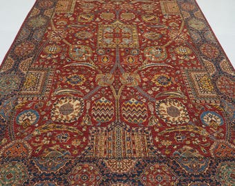 爆安セール　特大　アフガン 　手織りラグ　RUG 212cm X 118cm 爆安セール 特大 アフガン 手織りラグ RUG 212cm X 118cm 爆安セール