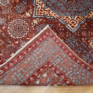 5x7 Brown Mamluk Area Rug - Super Fine Hand Knotted Veg Dye Wool ...