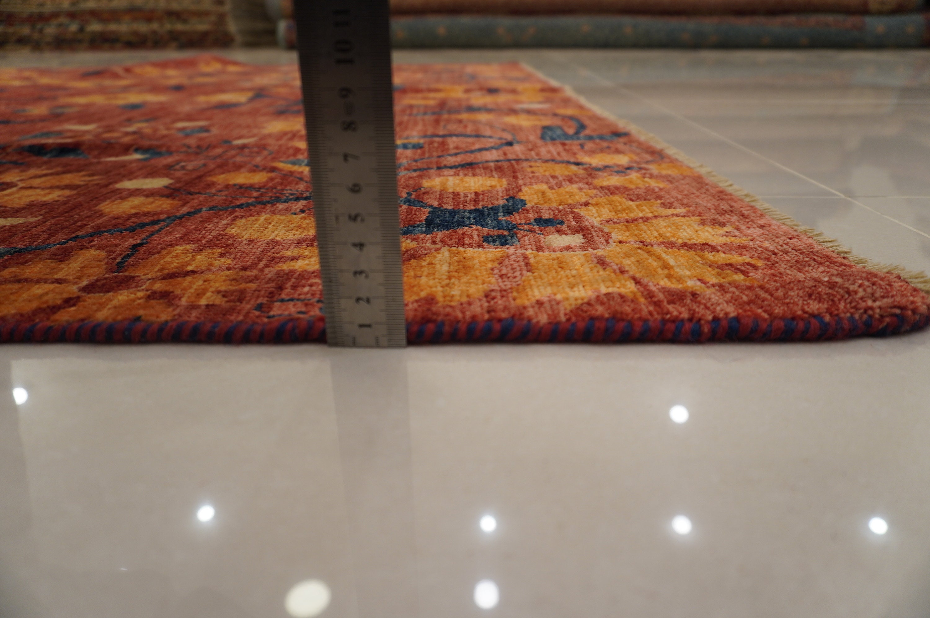 Roter 6x8 Gabbeh Teppich Afghan Handarbeit 100% Naturfarbe | Etsy