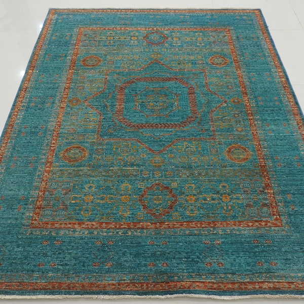 Turquoise Rug - Etsy
