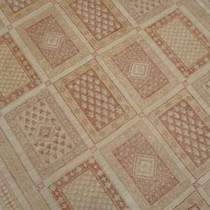 7x10 Beige Vintage Bakhtiari Area Rug - Afghan Persian Style Hand Knotted Veg dye Wool Oriental Rug - Rugs for living room - Bedroom rug