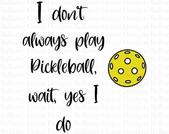 Pickleball Mug Sublimation Transfer, Funny Pickleball Player Gift (Digital Download)