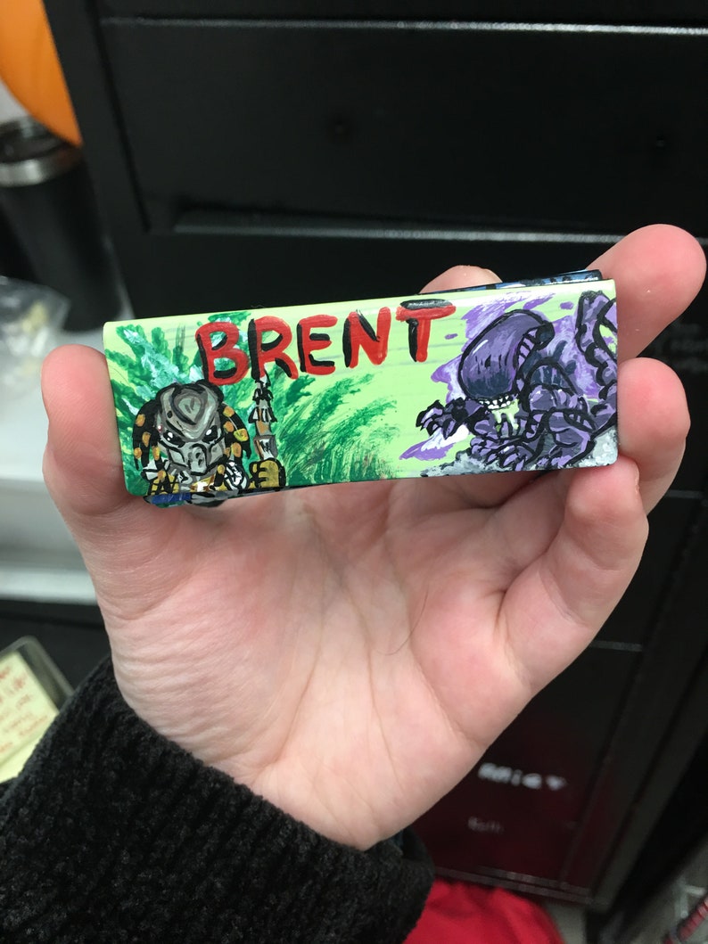 Hand Painted Name s Accessories Lanyards Badge Holders