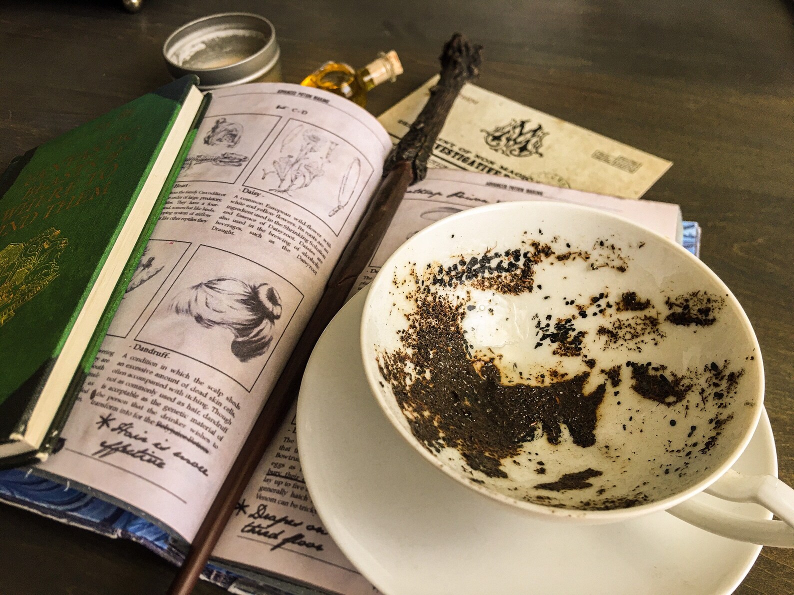 Harry Potter Divination Teacup Etsy