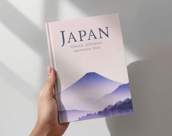 Fuji Silhouette Notebook | Personalized Travel Journal