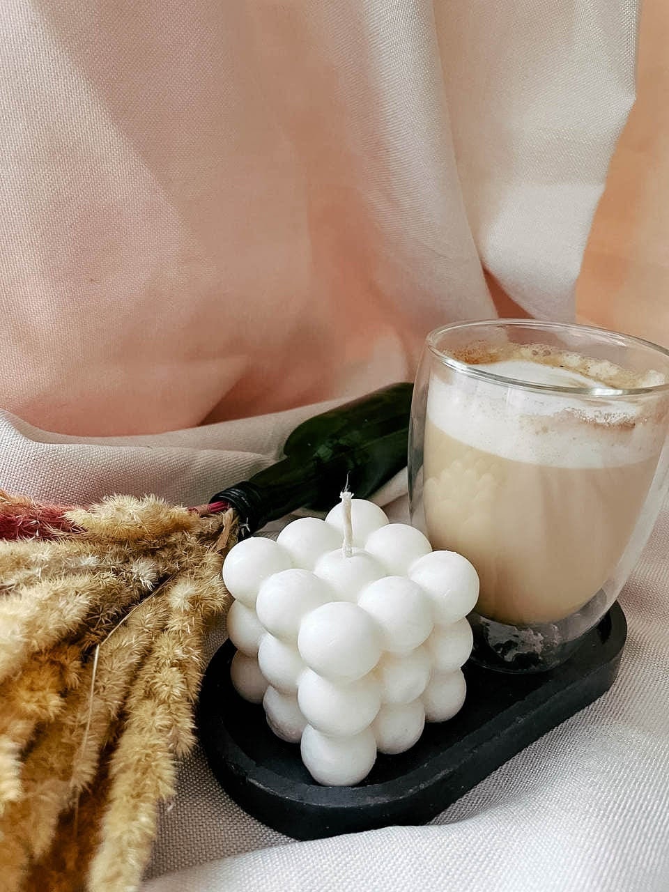 Bubble Homemade Candle Decorative Candles Organic Candle Etsy