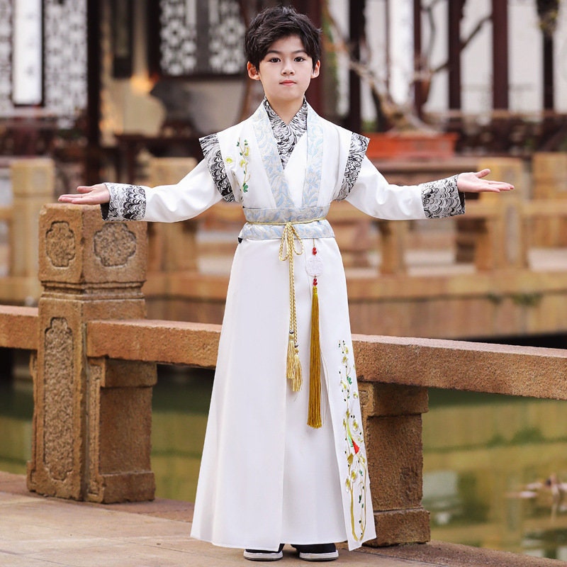 Garçons Kung Fu Costume Enfants Arts Martiaux Chinois Traditionnel  Déguisement