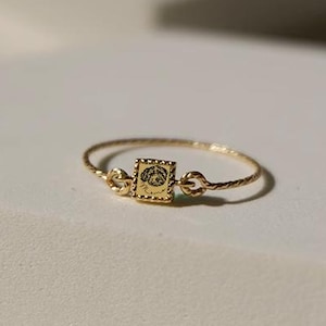 Custom Dog Memorial Ring, Pet Engraved Ring, Personalized Jewelry For Women, Pet Memorial Gift, Dog Keepsake, Personalized Gift For Her