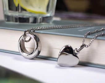 Collar de urna para mascota personalizado, collar de urna para perro, joyería para cenizas de mascota, regalo conmemorativo para mascota, regalo personalizado, memorial de pérdida de mascota