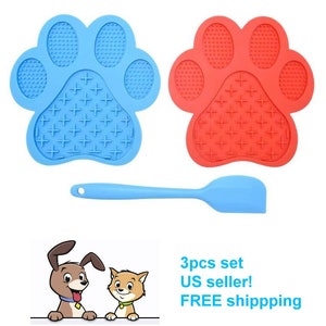 Dog Lick Mat - Slow Feeder Distraction Tool for Pet Grooming