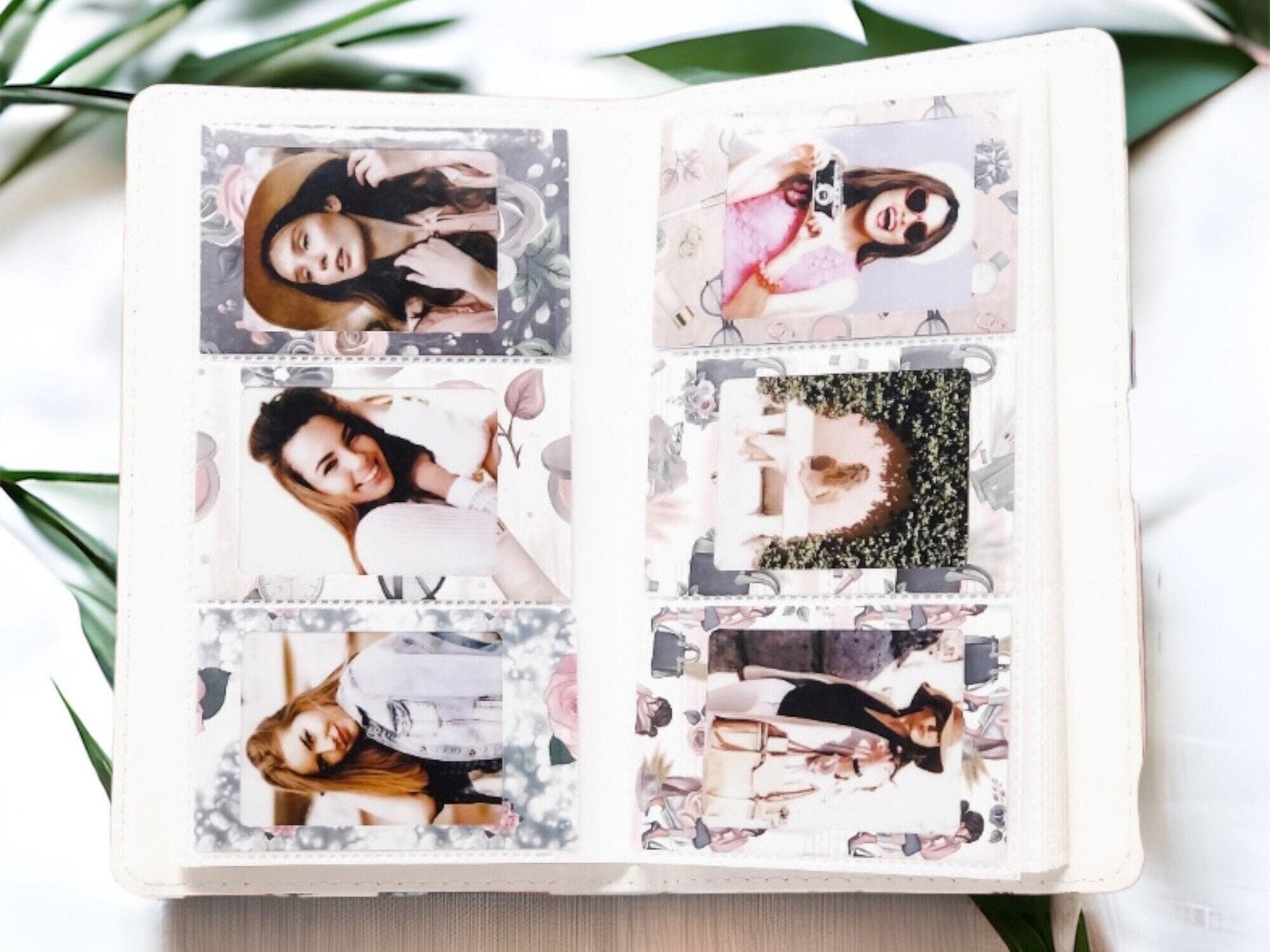 Polaroid Snap Themed Scrapbook Album for 2x3 Photo Paper, Blue