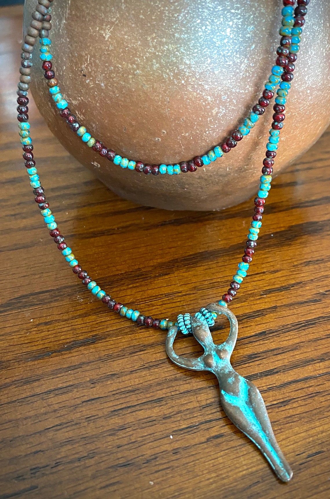 Goddess Necklace Etsy