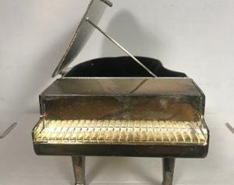 Vintage Godinger  Musical  Piano Jewelry Box