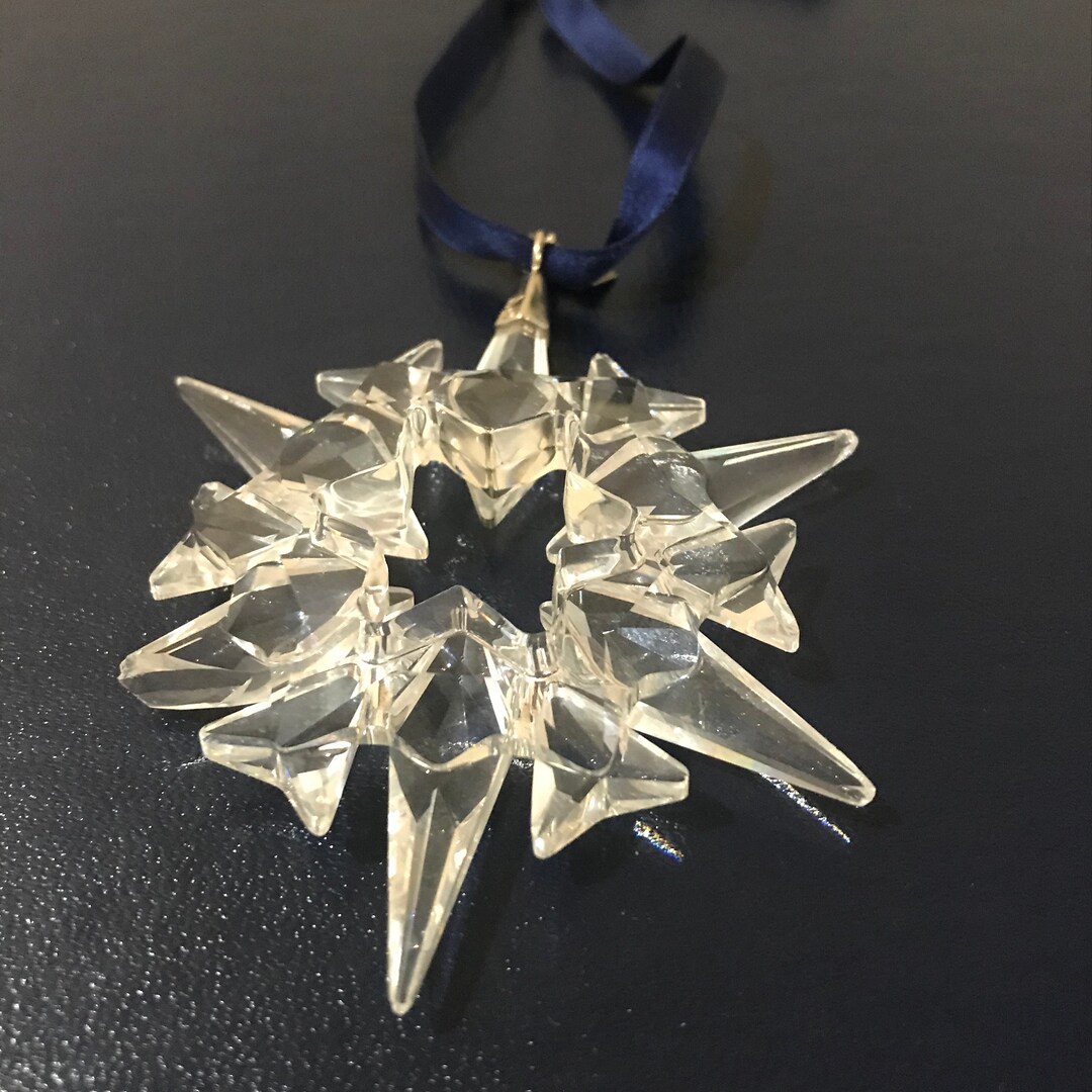 Swarovski Crystal Snowflake Ornament Etsy