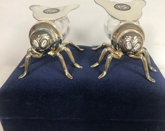Vintage Bee Salt and Pepper Shakers
