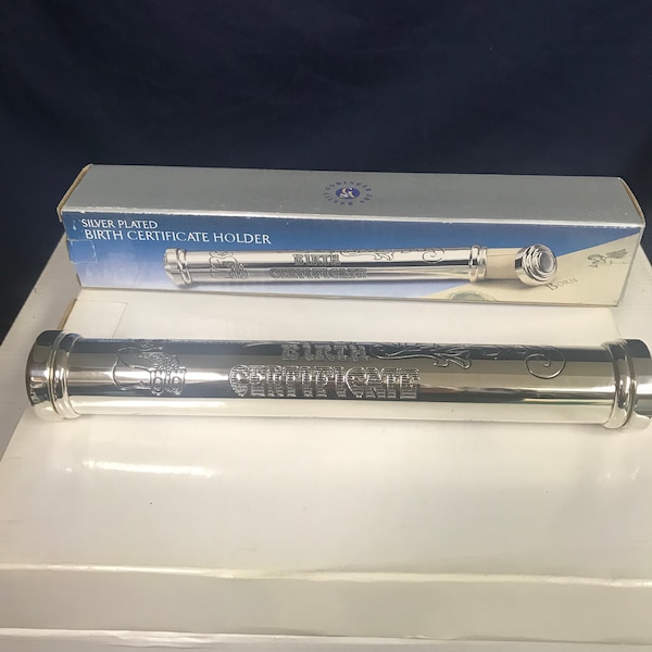 Birth Certificate Holder Etsy