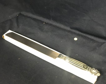 Vintage Silver Plated Cake Knife