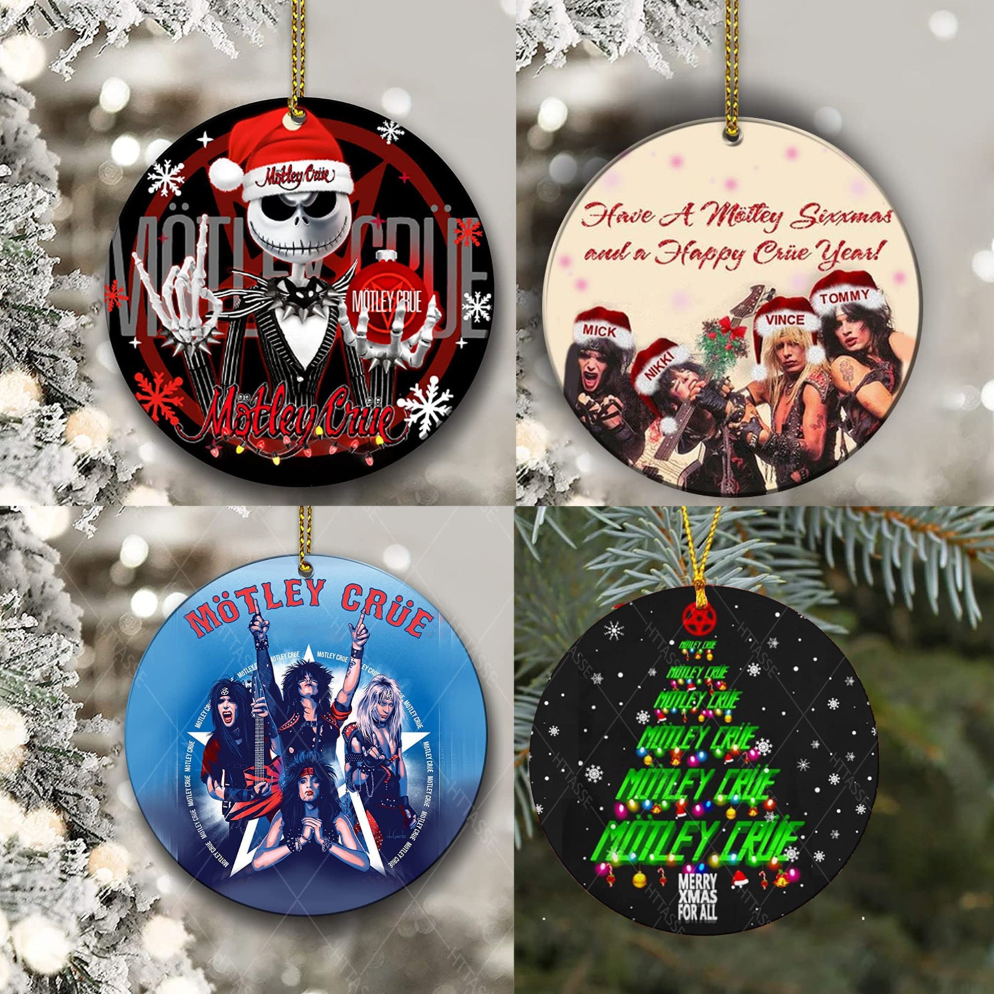 Rock band christmas ornaments Clearance
