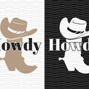 Howdy Svg, Western Svg, Texas Svg, Hello Sign, Hello Svg, Farmhouse Svg, Welcome Svg, Cowgirl Svg