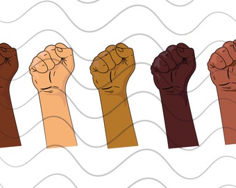 Raise a fist svg, we rise svg, juneteenth svg, fist symbol svg,