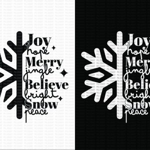 christmas quote svg,snowflakes svg,winter svg,hand-lettered quotes svg,sublimation designs downloads,cricut cut file, silhouette