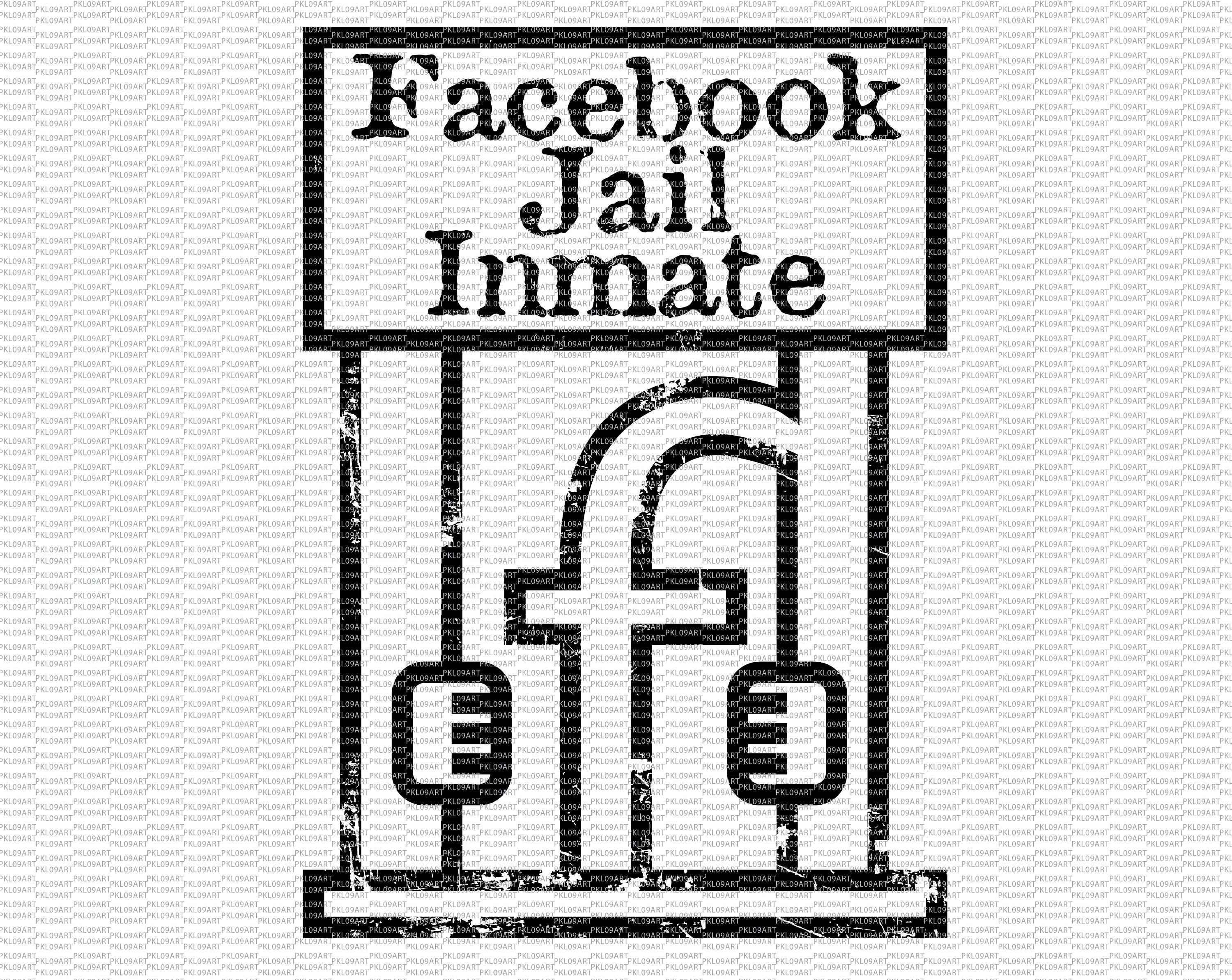 Facebook Jail Inmate Repeat Offender Svg FB Jail Svg Jail - Etsy