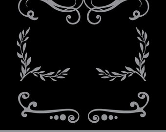 Wedding svg, Divider svg file, Valentine day svg, Valentine svg, Flourish svg, Text dividers svg, Love svg, Divider cricut, cricut svg